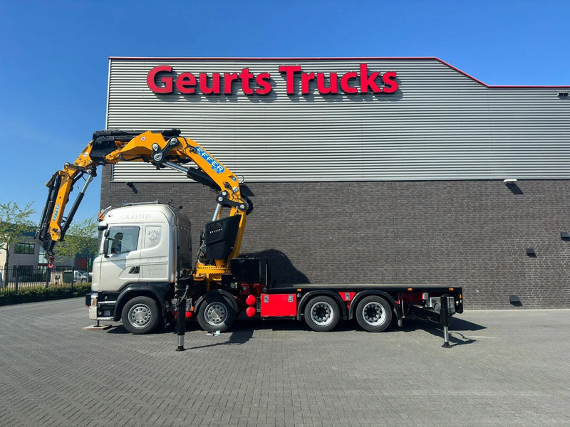 Scania G450 8X4 + EFFER 1255/8S + JIB 6S HD KRAAN/KRAN/CRANE/GRUA - Sunkvežimis su kranu: foto 5 Scania G450 8X4 + EFFER 1255/8S + JIB 6S HD KRAAN/KRAN/CRANE/GRUA - Sunkvežimis su kranu: foto 5