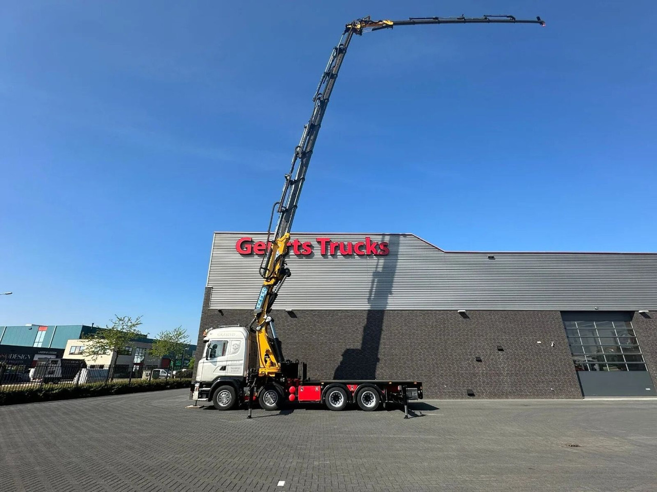 Scania G450 8X4 + EFFER 1255/8S + JIB 6S HD KRAAN/KRAN/ - Sunkvežimis su kranu: foto 3 Scania G450 8X4 + EFFER 1255/8S + JIB 6S HD KRAAN/KRAN/ - Sunkvežimis su kranu: foto 3