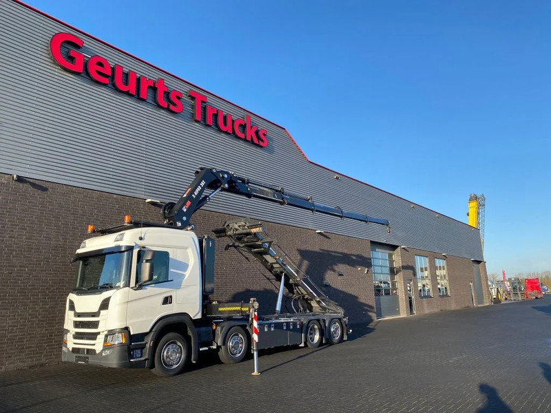Scania G500 NGS 8X2 MET 3 ZIJDIGE KABELSYSTEEM + HIAB 362 EP-5 KRAAN/KRAN/CRANE/GRUA - Sunkvežimis - kabelių sistema, Sunkvežimis su kranu: foto 2 Scania G500 NGS 8X2 MET 3 ZIJDIGE KABELSYSTEEM + HIAB 362 EP-5 KRAAN/KRAN/CRANE/GRUA - Sunkvežimis - kabelių sistema, Sunkvežimis su kranu: foto 2