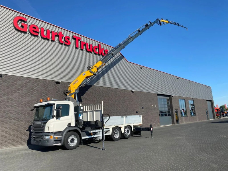 Scania P250 6X2 + COPMA 510.7 + JIB J4 KRAAN/KRAN/CRANE/MONTAGEKRAN/DACHDECKERKRAN/DAKWERKEN/ROOF CRANE - Sunkvežimis su kranu: foto 2 Scania P250 6X2 + COPMA 510.7 + JIB J4 KRAAN/KRAN/CRANE/MONTAGEKRAN/DACHDECKERKRAN/DAKWERKEN/ROOF CRANE - Sunkvežimis su kranu: foto 2