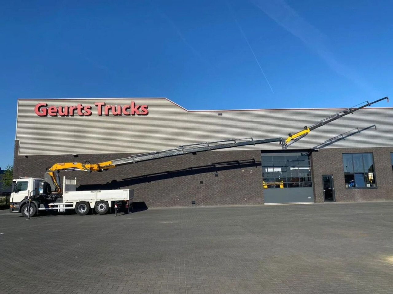 Scania P250 6X2 + COPMA 510.7 + JIB J4 KRAAN/KRAN/CRANE - Sunkvežimis su kranu: foto 3 Scania P250 6X2 + COPMA 510.7 + JIB J4 KRAAN/KRAN/CRANE - Sunkvežimis su kranu: foto 3