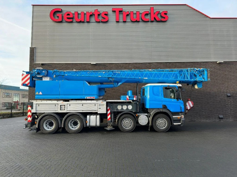 Scania P420 8X4 + FAUN HK 40 + JIB KRAAN/KRAN/CRANE/GRUA - Sunkvežimis su kranu: foto 4 Scania P420 8X4 + FAUN HK 40 + JIB KRAAN/KRAN/CRANE/GRUA - Sunkvežimis su kranu: foto 4