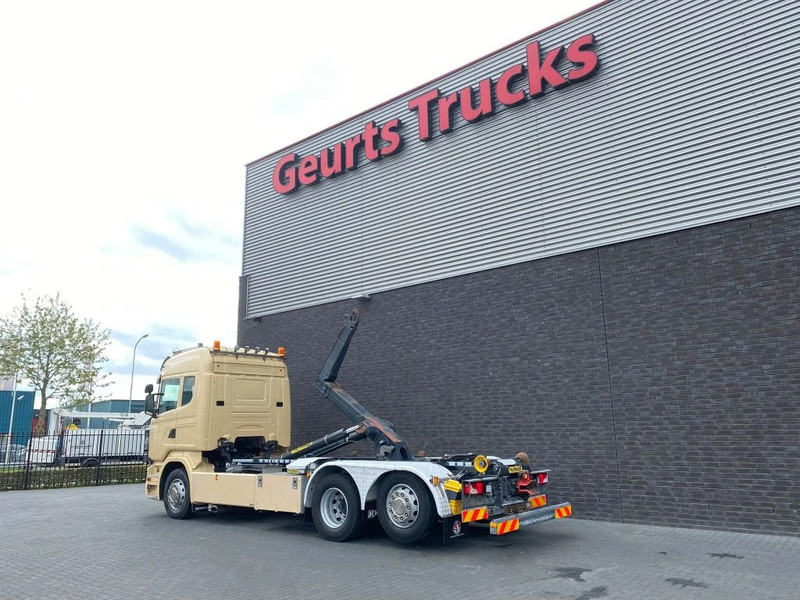 Scania R450 6X2 + PALFINGER HAAKARMSYSTEEM/ABROLLKIPPER/HOOKLIFT - Hook-lift sunkvežimis: foto 4 Scania R450 6X2 + PALFINGER HAAKARMSYSTEEM/ABROLLKIPPER/HOOKLIFT - Hook-lift sunkvežimis: foto 4