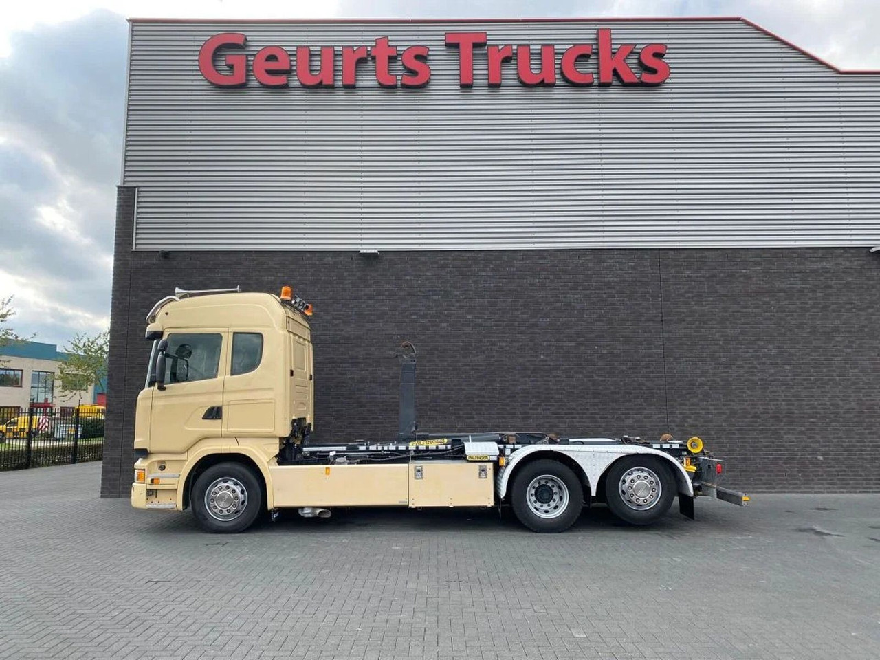 Scania R450 6X2 + PALFINGER HAAKARMSYSTEEM/ABROLLKIPPER - Hook-lift sunkvežimis: foto 2 Scania R450 6X2 + PALFINGER HAAKARMSYSTEEM/ABROLLKIPPER - Hook-lift sunkvežimis: foto 2