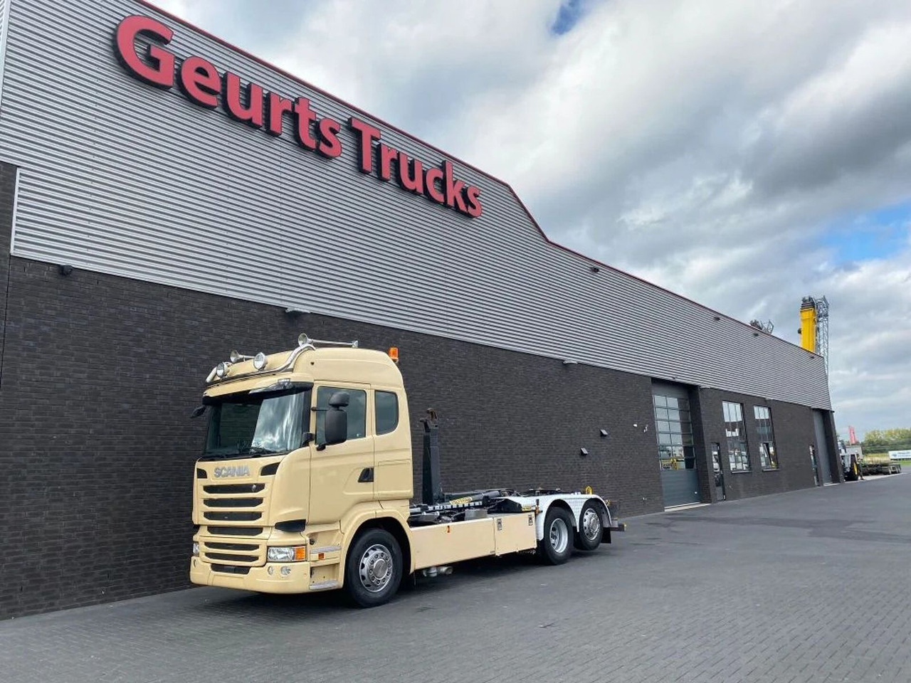 Scania R450 6X2 + PALFINGER HAAKARMSYSTEEM/ABROLLKIPPER - Hook-lift sunkvežimis: foto 3 Scania R450 6X2 + PALFINGER HAAKARMSYSTEEM/ABROLLKIPPER - Hook-lift sunkvežimis: foto 3