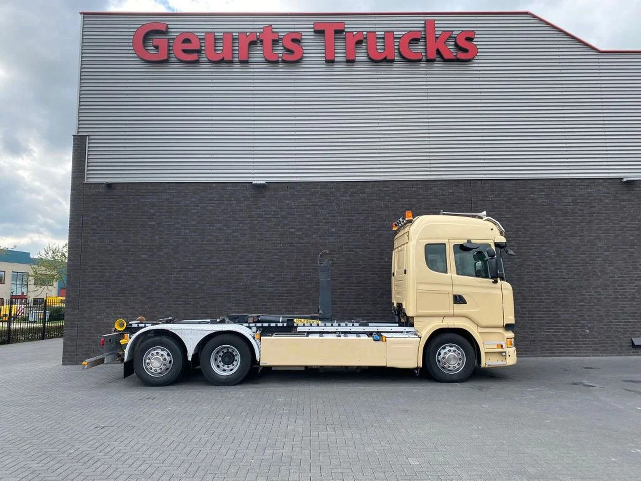 Scania R450 6X2 + PALFINGER HAAKARMSYSTEEM/ABROLLKIPPER - Hook-lift sunkvežimis: foto 5 Scania R450 6X2 + PALFINGER HAAKARMSYSTEEM/ABROLLKIPPER - Hook-lift sunkvežimis: foto 5