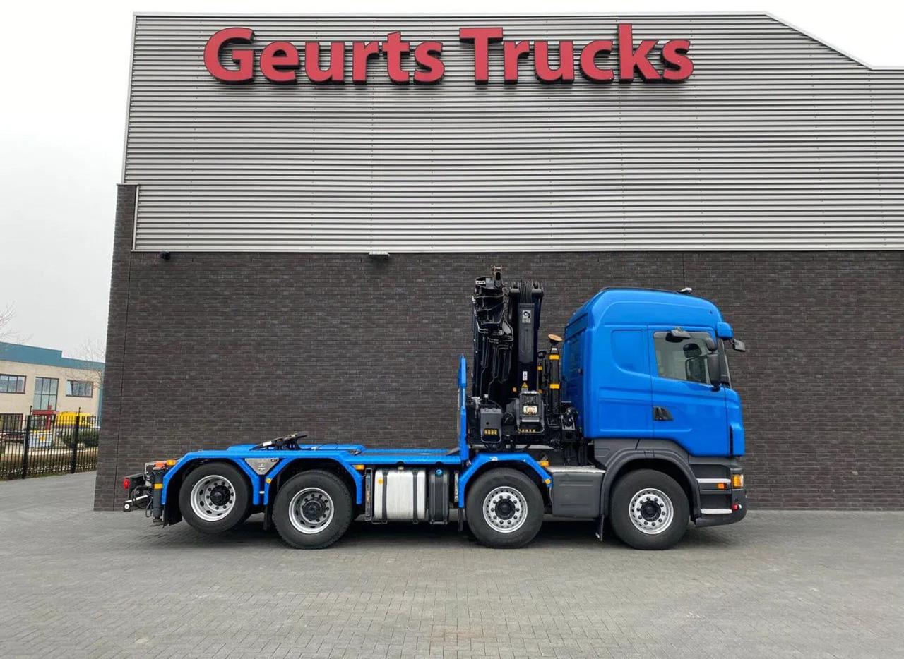 Scania R560 V8 8X2 TREKKER/BAKWAGEN + HIAB 477E-8 HIPRO lizingą Scania R560 V8 8X2 TREKKER/BAKWAGEN + HIAB 477E-8 HIPRO: foto 9