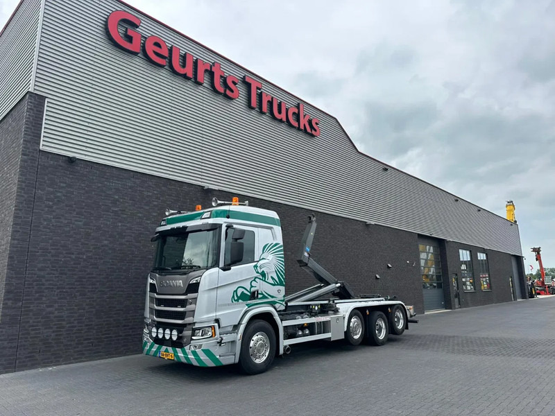 Scania R770 8X2 TRIPLE VDL S30-6700 HAAKARMSYSTEEM / ABROLLKIPPER / HOOKLIFT - Hook-lift sunkvežimis: foto 2 Scania R770 8X2 TRIPLE VDL S30-6700 HAAKARMSYSTEEM / ABROLLKIPPER / HOOKLIFT - Hook-lift sunkvežimis: foto 2