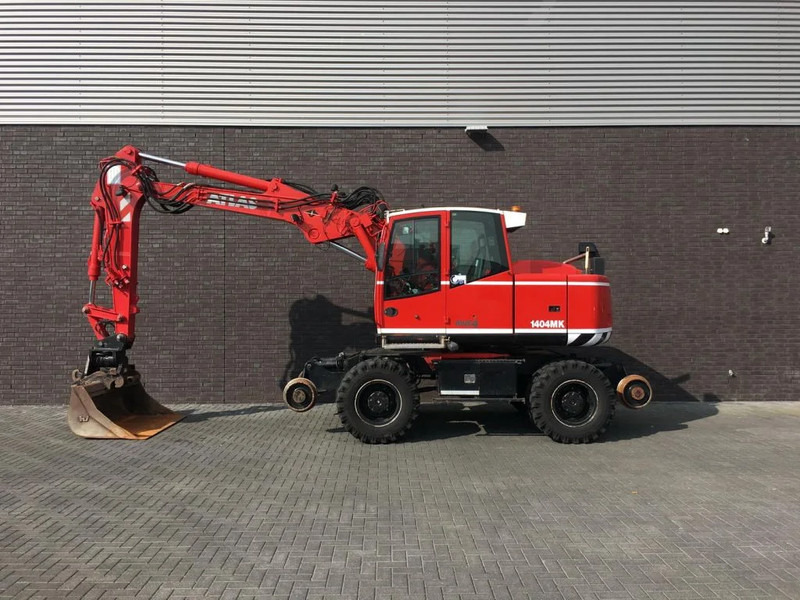 Terex TW 160 SR RAILWAY EXAVATOR - Ratinis ekskavatorius: foto 1 Terex TW 160 SR RAILWAY EXAVATOR - Ratinis ekskavatorius: foto 1