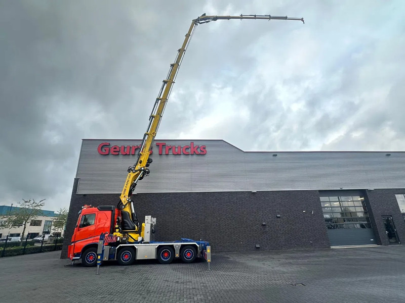 Volvo FH 8x2 FR TREKKER / BAKWAGEN MET HIAB X-HIPRO 1058 E8 MET JIB 150X-6 + LIER KRAAN / KRAN / CRANE / GRUA - Vilkikas: foto 4 Volvo FH 8x2 FR TREKKER / BAKWAGEN MET HIAB X-HIPRO 1058 E8 MET JIB 150X-6 + LIER KRAAN / KRAN / CRANE / GRUA - Vilkikas: foto 4