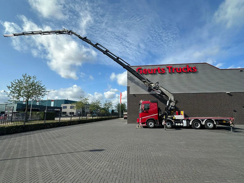 Volvo FH 500 8X2F R TREKKER / BAKWAGEN MET FASSI F1150RA.2.28 XHE-DYNAMIC MET JIB L616 KRAAN / KRAN/ CRANE / GRUA - Sunkvežimis su kranu: foto 4 Volvo FH 500 8X2F R TREKKER / BAKWAGEN MET FASSI F1150RA.2.28 XHE-DYNAMIC MET JIB L616 KRAAN / KRAN/ CRANE / GRUA - Sunkvežimis su kranu: foto 4
