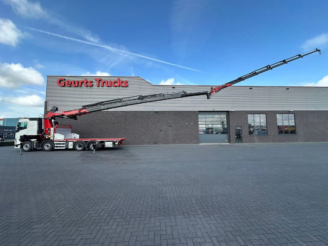 Volvo FH 540 8X2 MET HMF 9520K-K6 + JIB FJ2000-K6 KRAA - Sunkvežimis su kranu: foto 4 Volvo FH 540 8X2 MET HMF 9520K-K6 + JIB FJ2000-K6 KRAA - Sunkvežimis su kranu: foto 4
