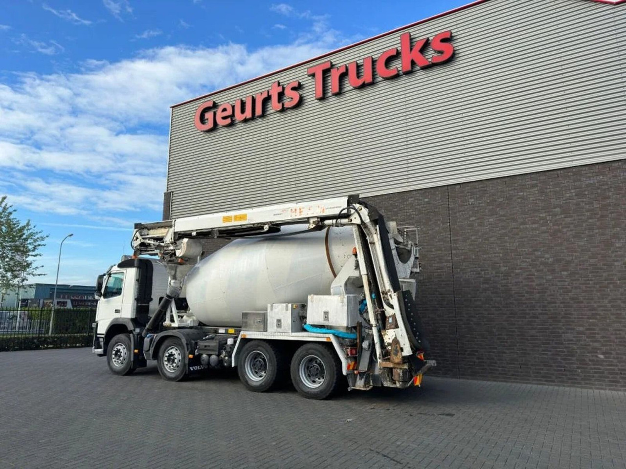 Volvo FM 410 8X4 + STETTER 9 M3 MIXER/MISCHER + THEAM - Betonvežis: foto 3 Volvo FM 410 8X4 + STETTER 9 M3 MIXER/MISCHER + THEAM - Betonvežis: foto 3