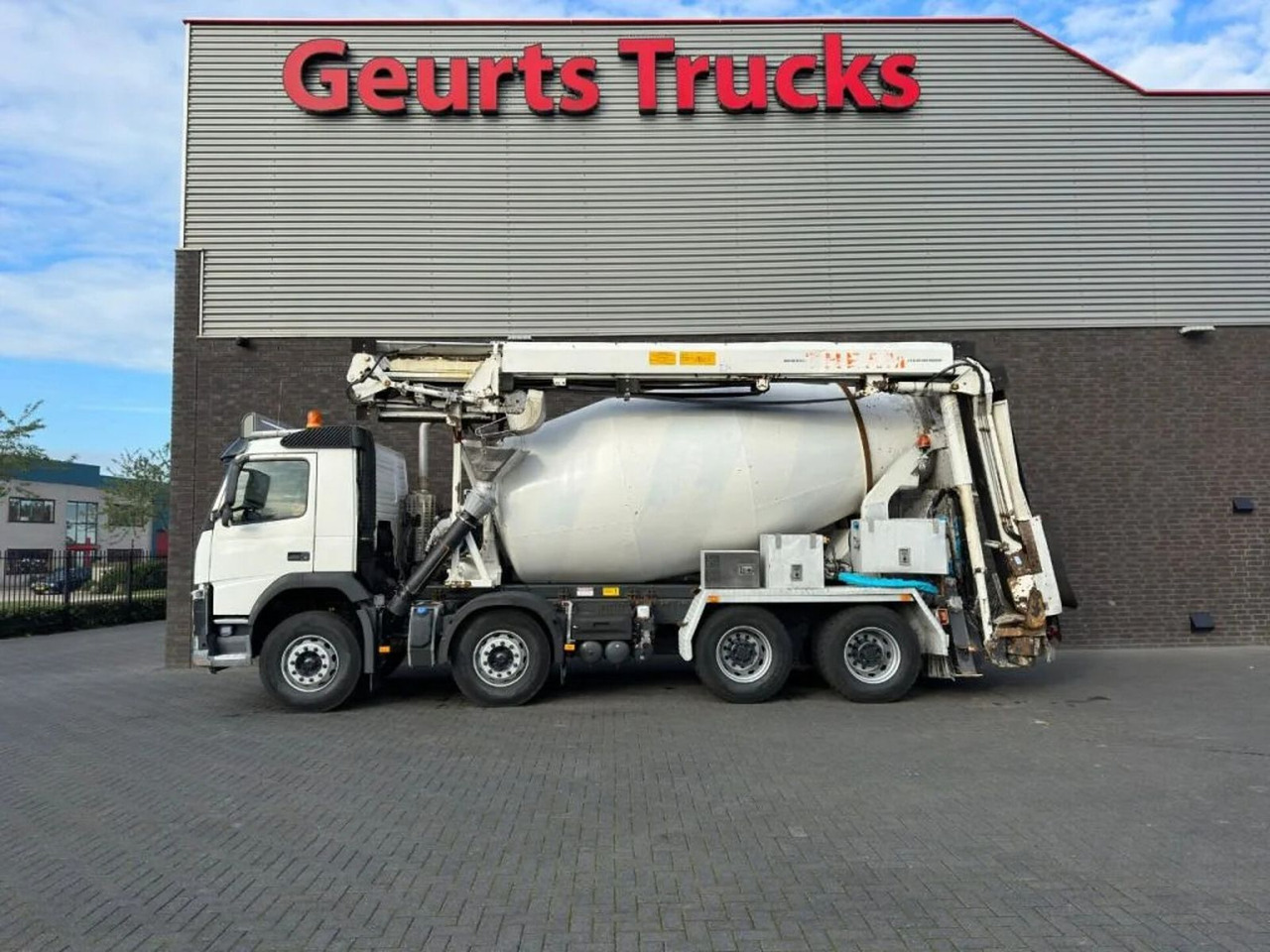Volvo FM 410 8X4 + STETTER 9 M3 MIXER/MISCHER + THEAM - Betonvežis: foto 1 Volvo FM 410 8X4 + STETTER 9 M3 MIXER/MISCHER + THEAM - Betonvežis: foto 1