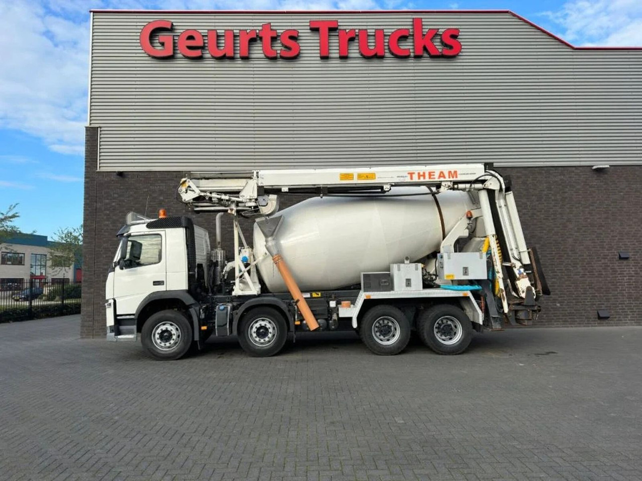 Volvo FM 410 8X4 + STETTER 9 M3 MIXER/MISCHER + THEAM - Betonvežis: foto 1 Volvo FM 410 8X4 + STETTER 9 M3 MIXER/MISCHER + THEAM - Betonvežis: foto 1