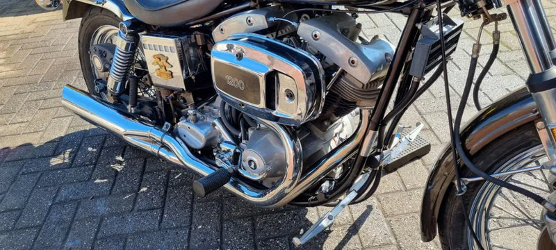 Motociklas Harley-Davidson FXE SUPER GLIDE.... 1200 AMF first paint: foto 6