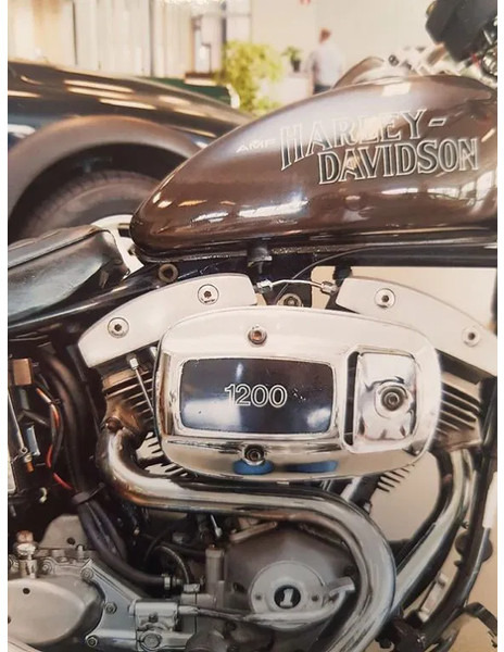 Motociklas Harley-Davidson FXE SUPER GLIDE.... 1200 AMF first paint: foto 9