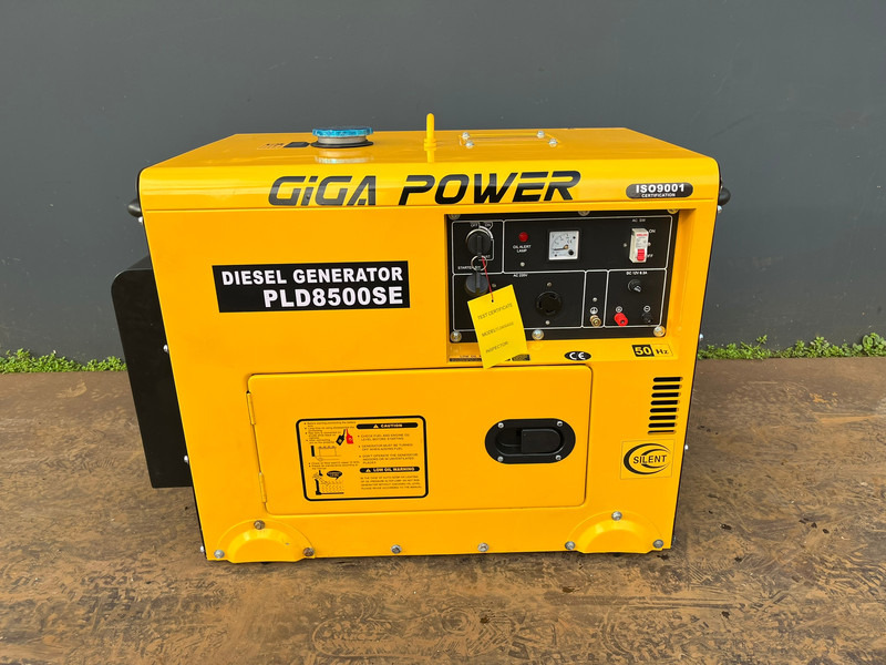Giga power PLD8500SE 8 kVA silent generator - Elektrinis generatorius: foto 1 Giga power PLD8500SE 8 kVA silent generator - Elektrinis generatorius: foto 1