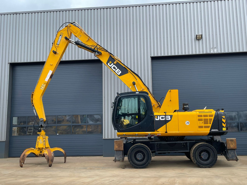 JCB JS200W Material Handler - Ratinis ekskavatorius: foto 1 JCB JS200W Material Handler - Ratinis ekskavatorius: foto 1