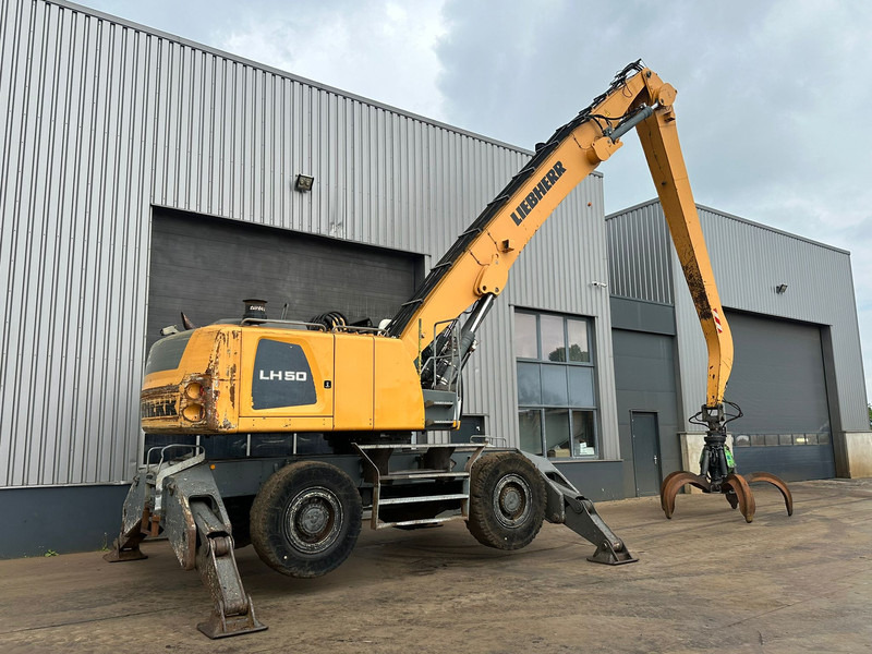 Liebherr LH50 M HD - Material Handler - Ekskavatorius su ilga strėle: foto 4 Liebherr LH50 M HD - Material Handler - Ekskavatorius su ilga strėle: foto 4