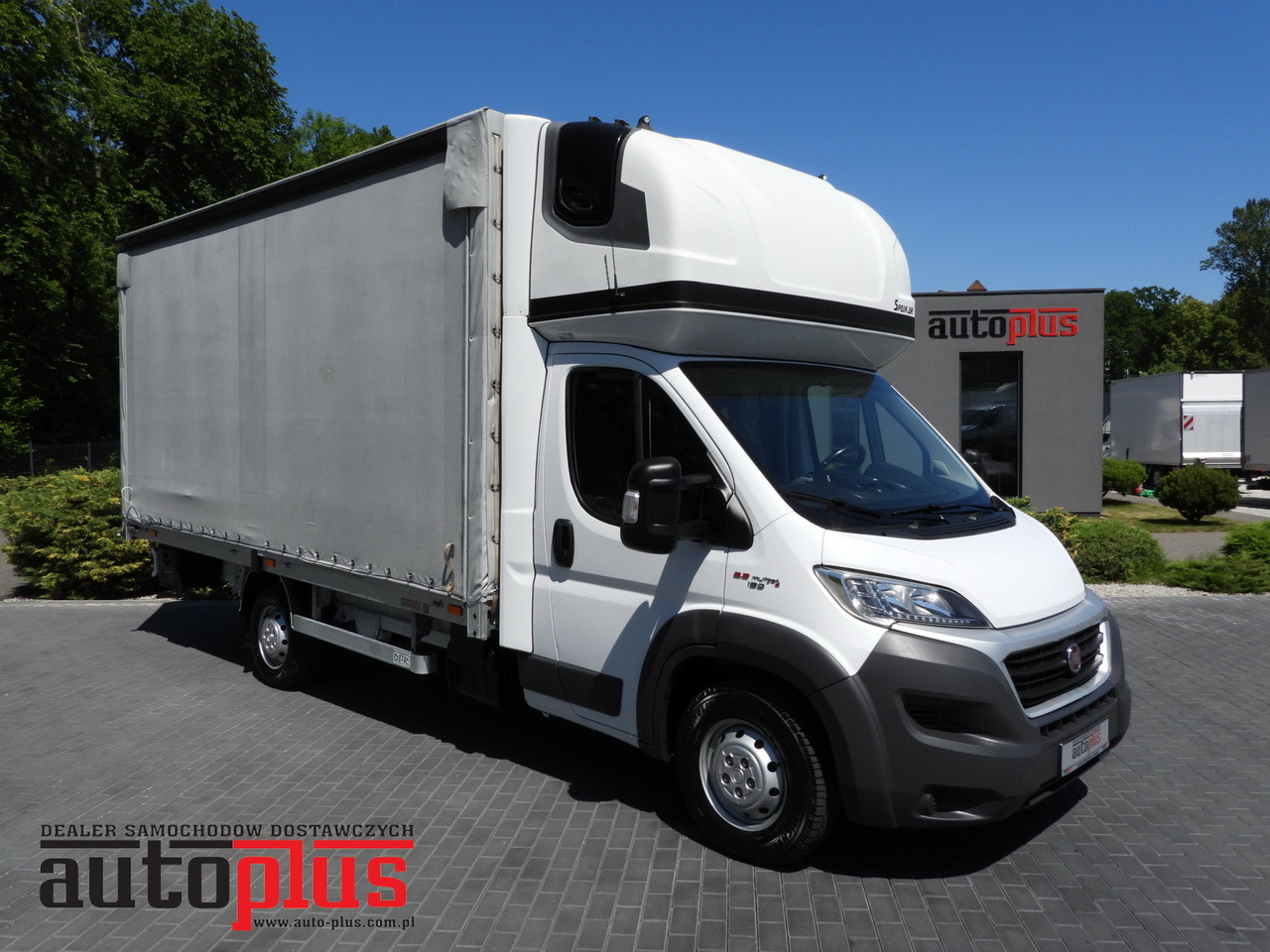 FIAT DUCATO TARPAULIN 10 PALLETS WEBASTO CRUISE CONTROL LED LIGHTS PNEUMATICS AIR CONDITIONING 180HP - Tentinis mikroautobusas: foto 1 FIAT DUCATO TARPAULIN 10 PALLETS WEBASTO CRUISE CONTROL LED LIGHTS PNEUMATICS AIR CONDITIONING 180HP - Tentinis mikroautobusas: foto 1