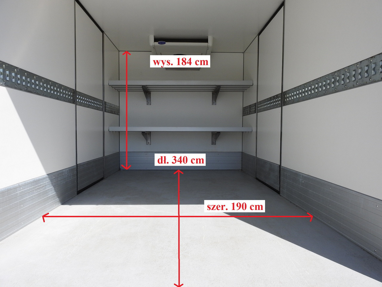 Furgonas šaldytuvas FORD TRANSIT REGRIGERATOR BOX 0*C POWER SUPPLY 230V CRUISE CONTROL AIR CONDITIONING TWIN WHEELS  170HP: foto 12 Furgonas šaldytuvas FORD TRANSIT REGRIGERATOR BOX 0*C POWER SUPPLY 230V CRUISE CONTROL AIR CONDITIONING TWIN WHEELS  170HP: foto 12