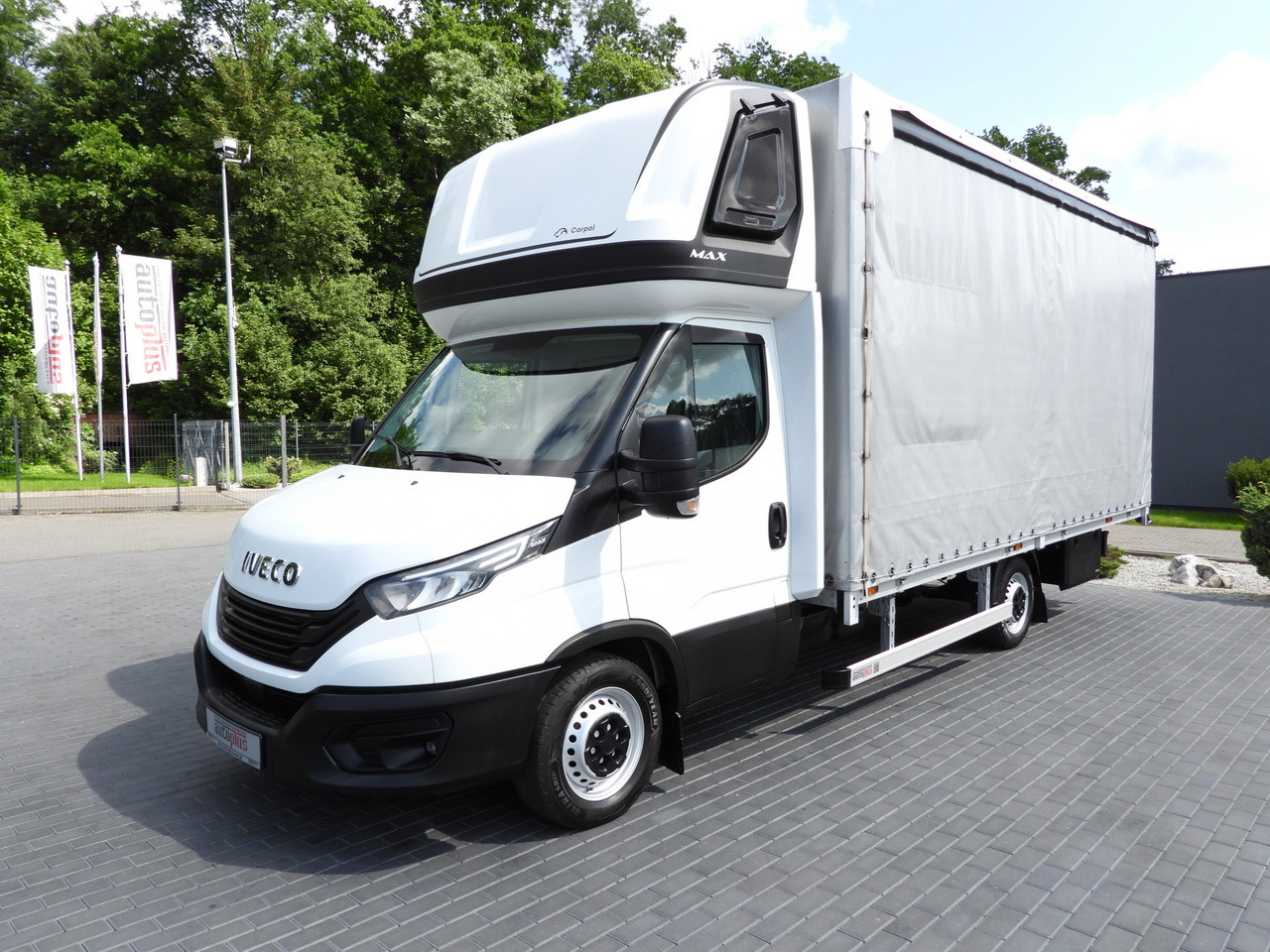 Tentinis mikroautobusas IVECO DAILY 35S18 TARPAULIN 10 PALLETS CRUISE CONTROL LED LIGHTS AIR CONDITIONING  180HP: foto 6