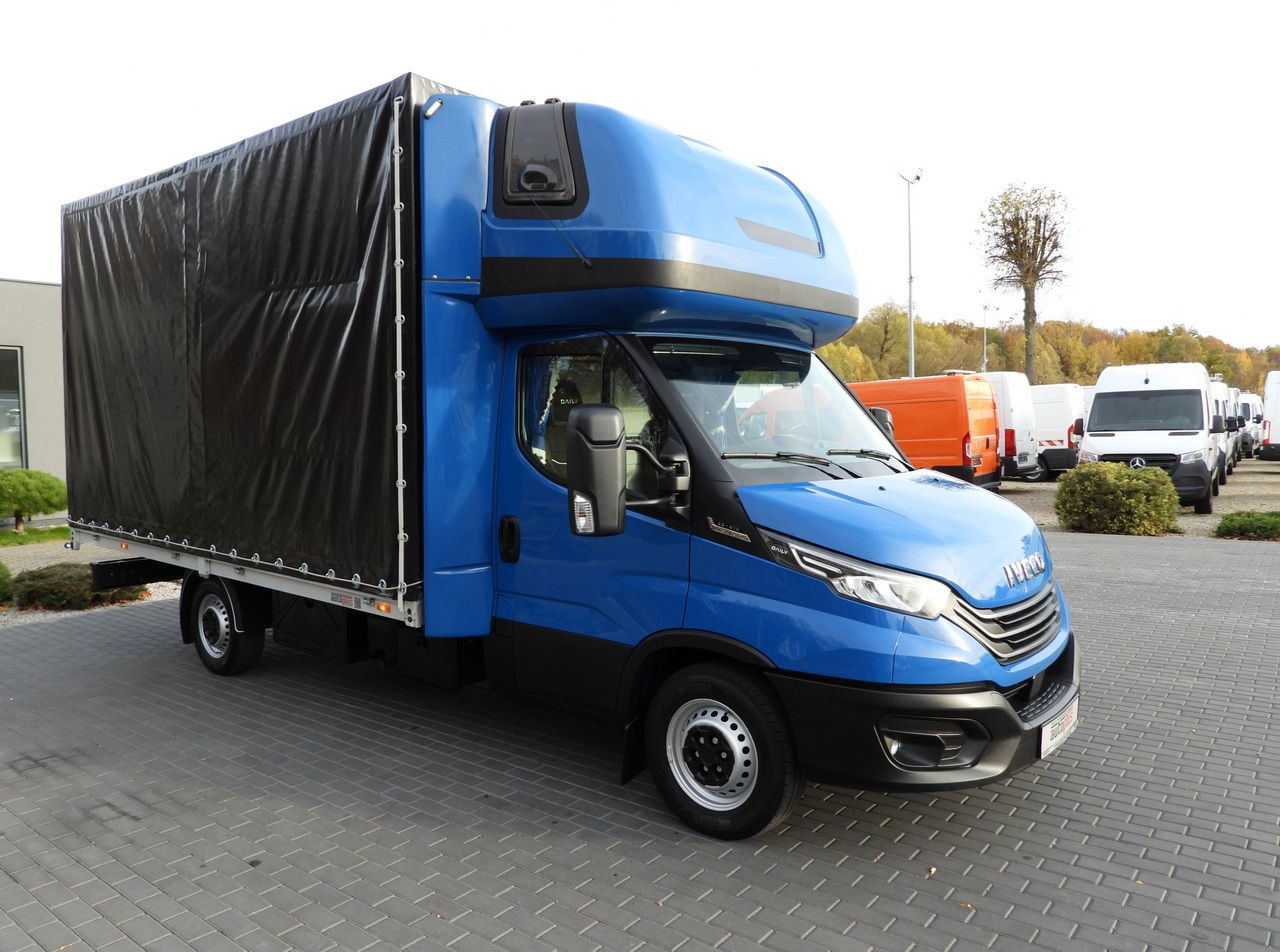 IVECO DAILY 35S21 TARPAULIN 10 PALLETS WEBASTO CRUISE CONTROL NAVIGATION LED LIGHTS AUTOMATIC TRANSMISSION HI-MATIC AIR CONDITIONING 210HP - Tentinis mikroautobusas: foto 4 IVECO DAILY 35S21 TARPAULIN 10 PALLETS WEBASTO CRUISE CONTROL NAVIGATION LED LIGHTS AUTOMATIC TRANSMISSION HI-MATIC AIR CONDITIONING 210HP - Tentinis mikroautobusas: foto 4