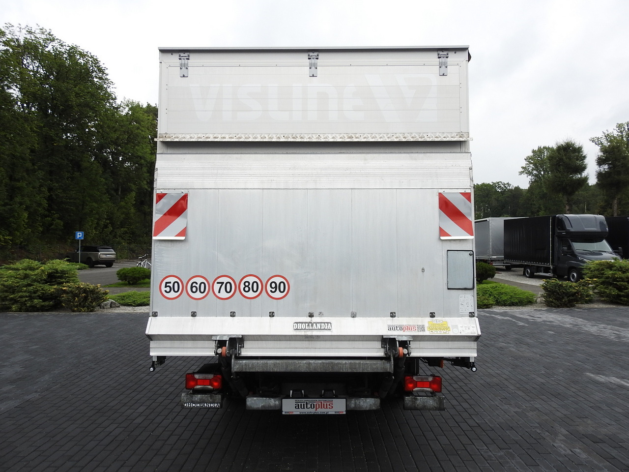 Tentinis mikroautobusas IVECO DAILY 70C18 TARPAULIN LIFT 12 PALLETS WEBASTO CRUISE CONTROL TWIN WHEELS AIR CONDITIONING  180HP: foto 12