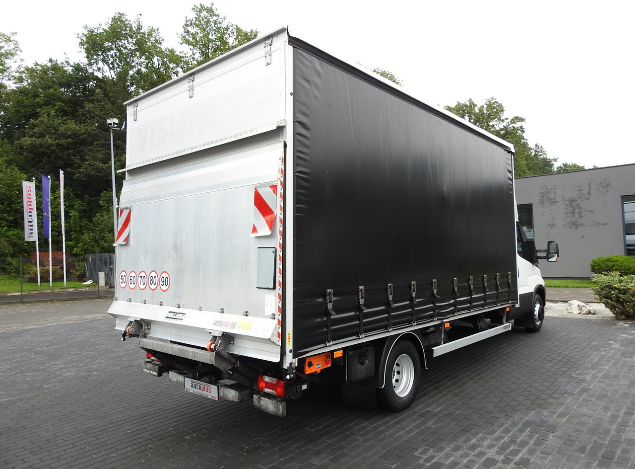 Tentinis mikroautobusas IVECO DAILY 70C18 TARPAULIN LIFT 12 PALLETS WEBASTO CRUISE CONTROL TWIN WHEELS AIR CONDITIONING  180HP: foto 16