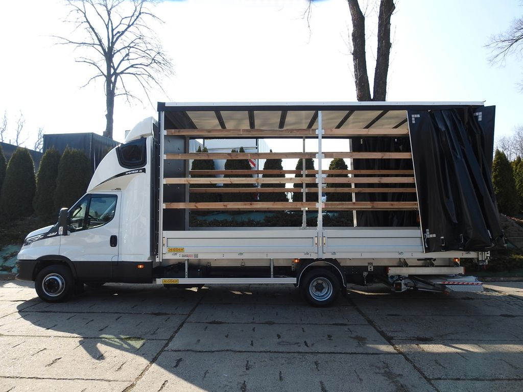 Nauja Tentinis mikroautobusas, Komercinis automobilis su dviguba kabina Iveco DAILY  72C180 NEUE PRITSCHE PLANE AUFZUG 14PALET: foto 9