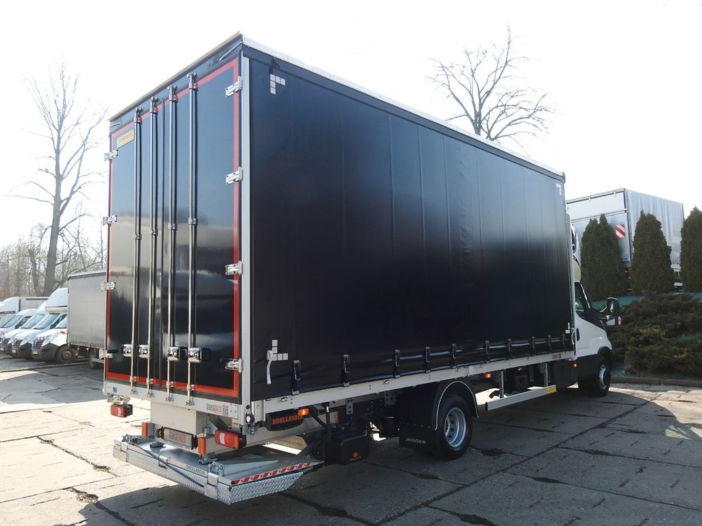 Nauja Tentinis mikroautobusas, Komercinis automobilis su dviguba kabina Iveco DAILY  72C180 NEUE PRITSCHE PLANE AUFZUG 14PALET: foto 17