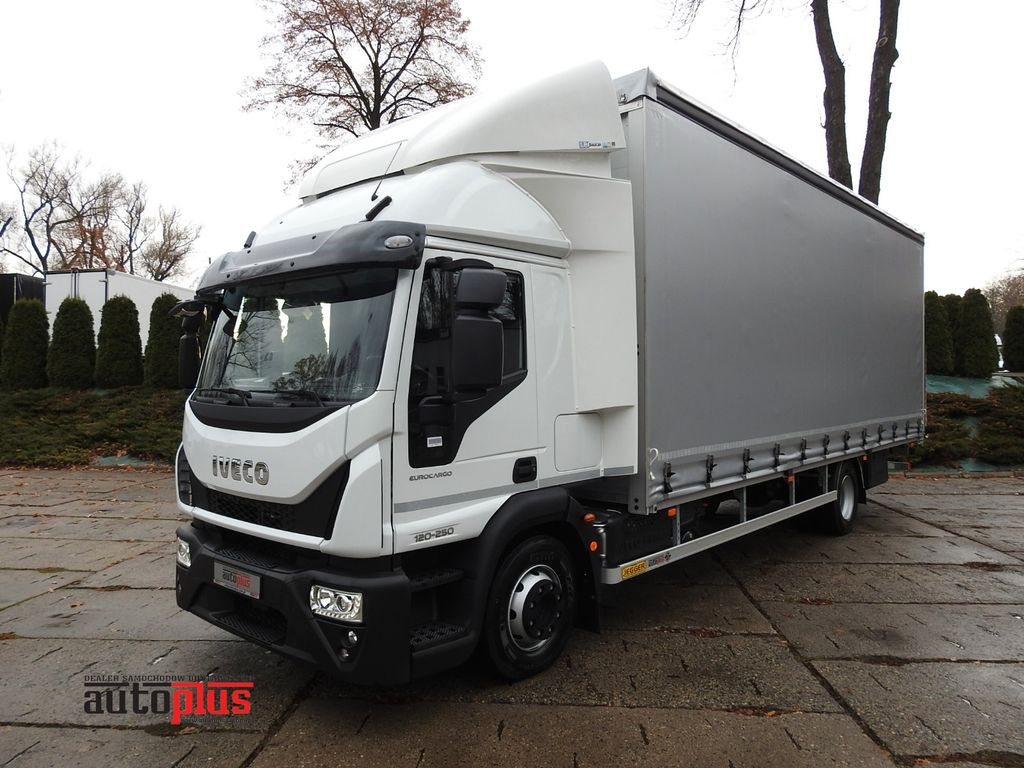 Iveco EUROCARGO 120-250 PRITSCHE PLANE 18 PALETTEN A/C - Tentinis sunkvežimis: foto 1 Iveco EUROCARGO 120-250 PRITSCHE PLANE 18 PALETTEN A/C - Tentinis sunkvežimis: foto 1