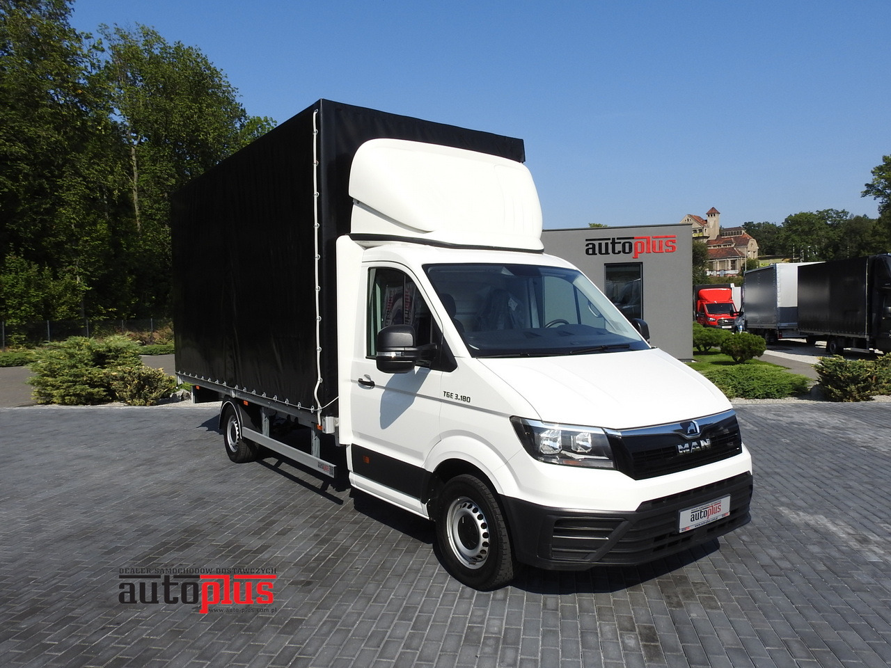 MAN TGE TARPAULIN 10 PALLETS AIR CONDITIONING 180HP - Tentinis mikroautobusas: foto 1 MAN TGE TARPAULIN 10 PALLETS AIR CONDITIONING 180HP - Tentinis mikroautobusas: foto 1