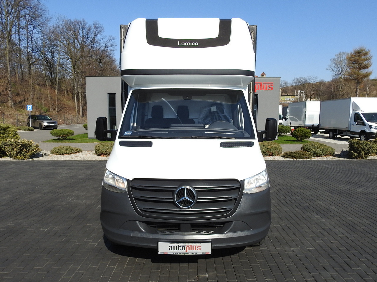 MERCEDES SPRINTER 316 TARPAULIN 10 PALLETS WEBASTO AIR CONDITIONING 165HP - Tentinis mikroautobusas: foto 5 MERCEDES SPRINTER 316 TARPAULIN 10 PALLETS WEBASTO AIR CONDITIONING 165HP - Tentinis mikroautobusas: foto 5