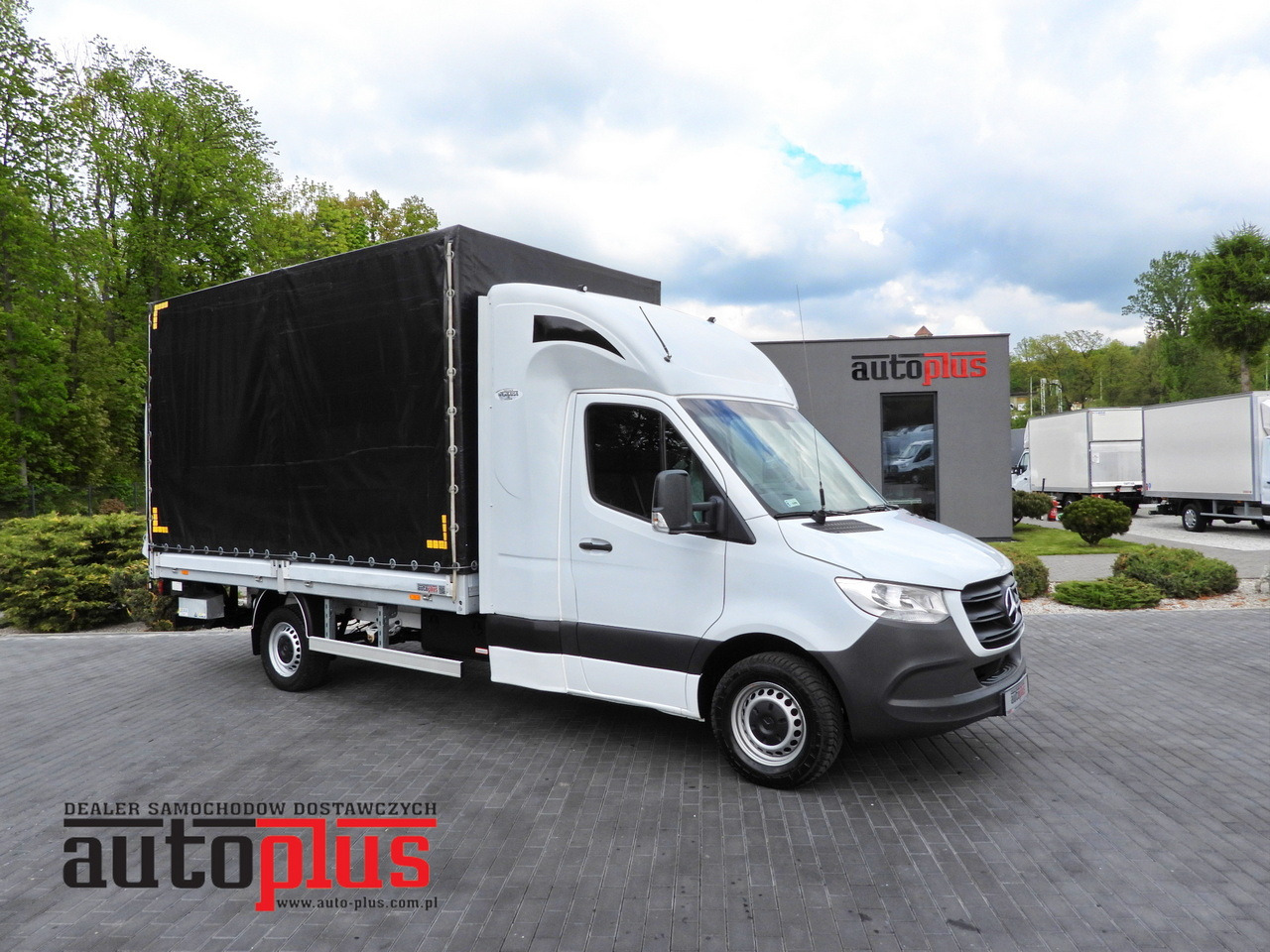 MERCEDES SPRINTER 316 TARPAULIN LIFT 8 PALLETS WEBASTO CRUISE CONTROL AIR CONDITIONING 160HP - Tentinis mikroautobusas: foto 1 MERCEDES SPRINTER 316 TARPAULIN LIFT 8 PALLETS WEBASTO CRUISE CONTROL AIR CONDITIONING 160HP - Tentinis mikroautobusas: foto 1