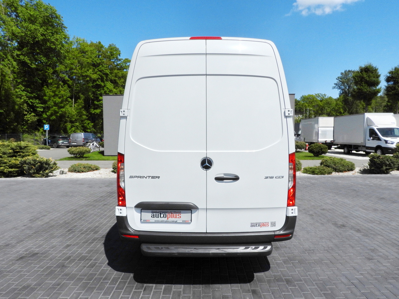 Krovininis mikroautobusas MERCEDES SPRINTER 316 VAN AIR CONDITIONING  165HP: foto 11