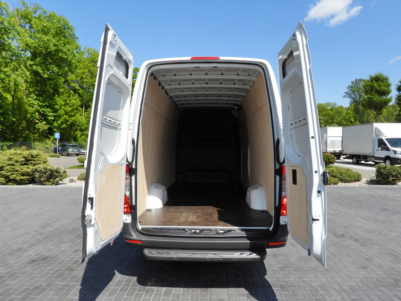 Krovininis mikroautobusas MERCEDES SPRINTER 316 VAN AIR CONDITIONING  165HP: foto 12