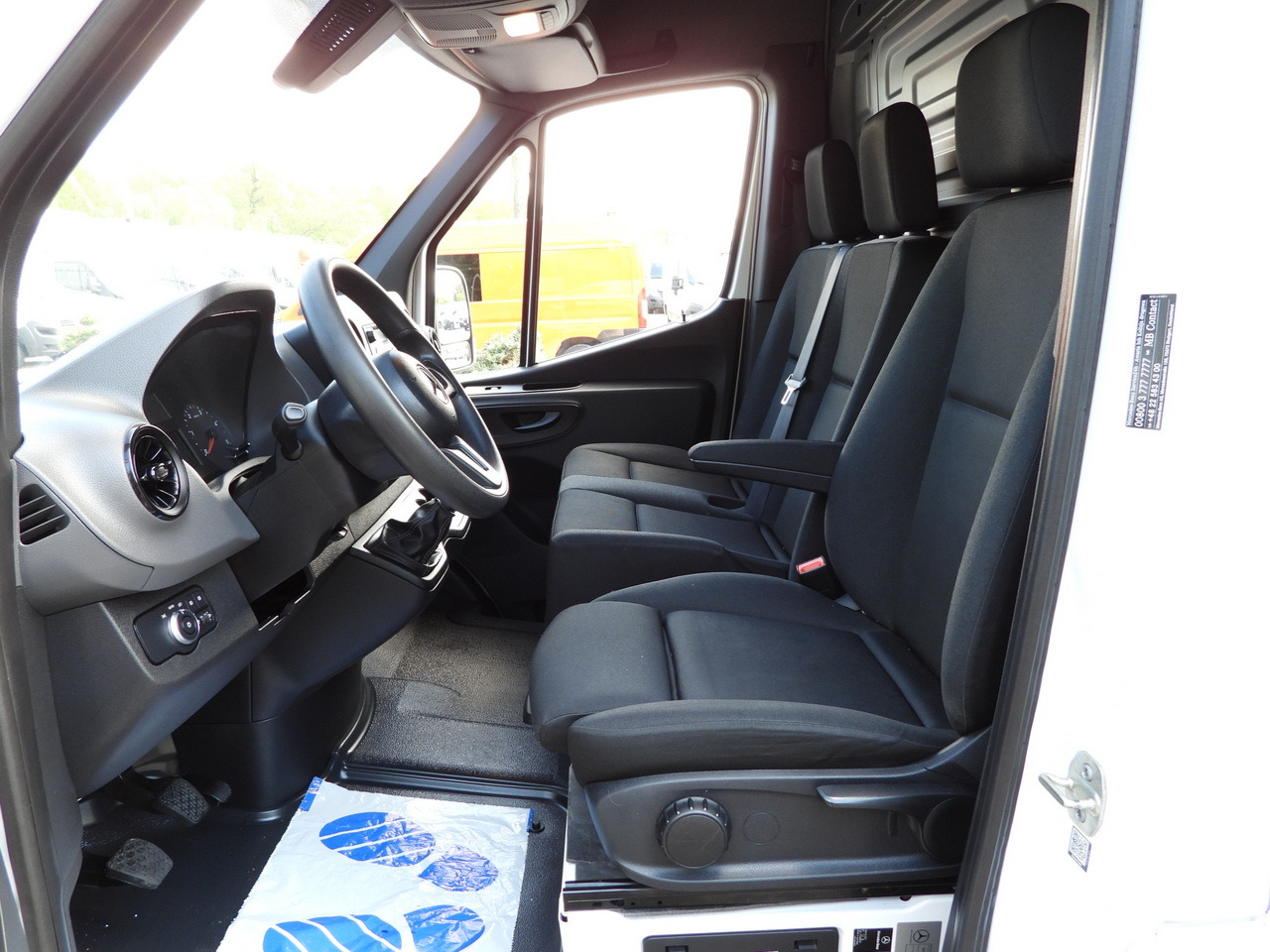 Krovininis mikroautobusas MERCEDES SPRINTER 316 VAN AIR CONDITIONING  165HP: foto 26