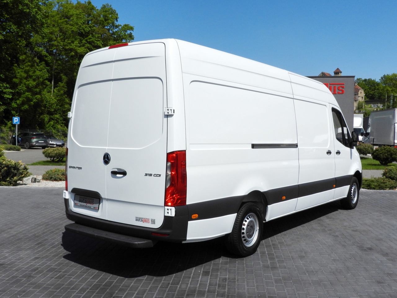 Krovininis mikroautobusas MERCEDES SPRINTER 316 VAN AIR CONDITIONING  165HP: foto 24