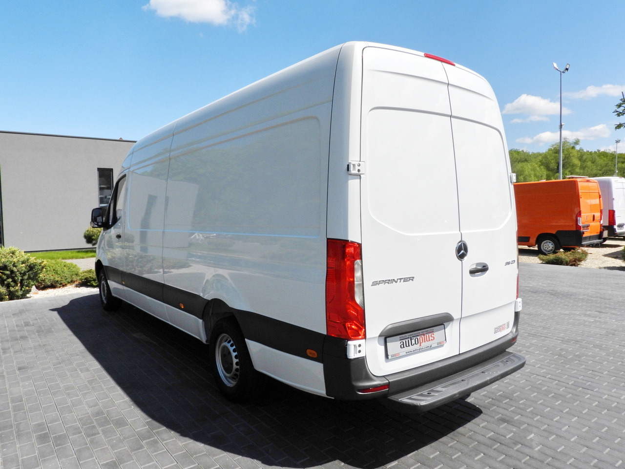 Krovininis mikroautobusas MERCEDES SPRINTER 316 VAN AIR CONDITIONING  165HP: foto 10