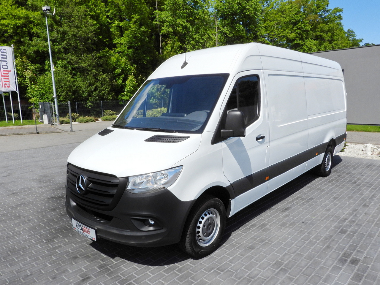 Krovininis mikroautobusas MERCEDES SPRINTER 316 VAN AIR CONDITIONING  165HP: foto 6