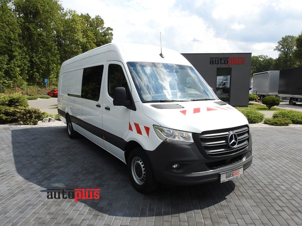 Mercedes-Benz SPRINTER KASTENWAGEN DOPPELKABINE 5 SITZE A/C - Krovininis mikroautobusas, Komercinis automobilis su dviguba kabina: foto 1 Mercedes-Benz SPRINTER KASTENWAGEN DOPPELKABINE 5 SITZE A/C - Krovininis mikroautobusas, Komercinis automobilis su dviguba kabina: foto 1