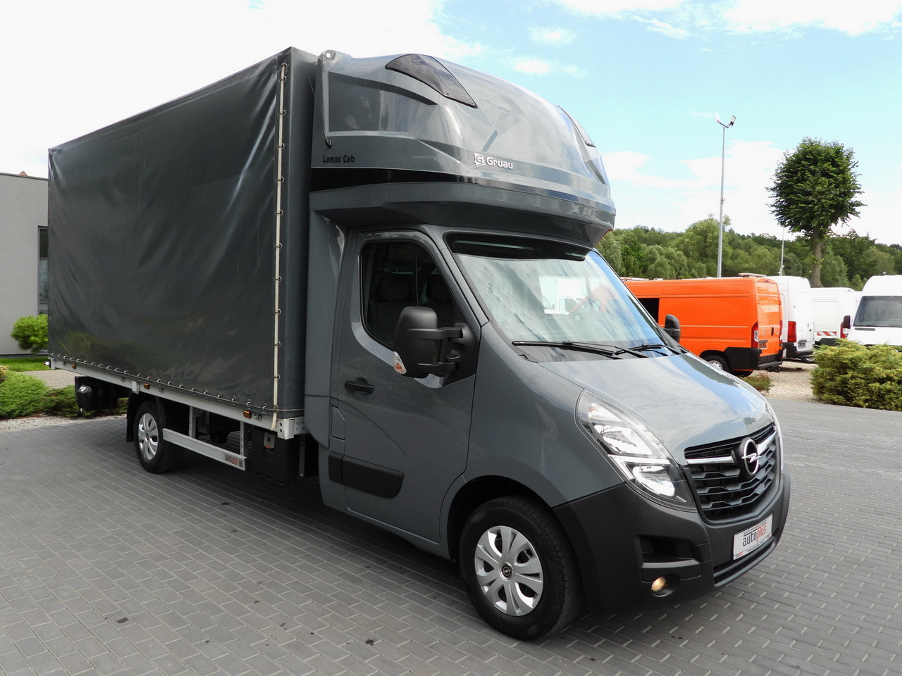 OPEL MOVANO TARPAULIN 10 PALLETS WEBASTO CRUISE CONTROL LED LIGHTS PNEUMATICS AIR CONDITIONING 165HP - Tentinis mikroautobusas: foto 4 OPEL MOVANO TARPAULIN 10 PALLETS WEBASTO CRUISE CONTROL LED LIGHTS PNEUMATICS AIR CONDITIONING 165HP - Tentinis mikroautobusas: foto 4