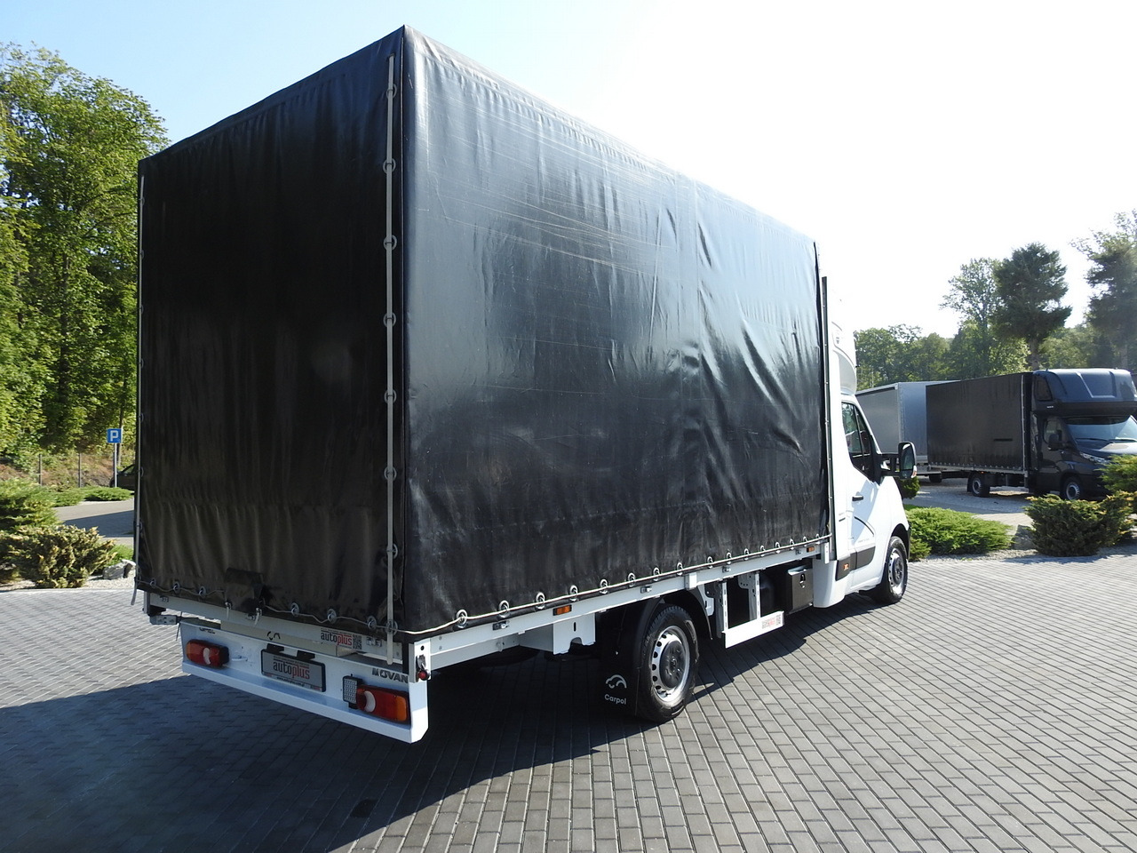 OPEL MOVANO TARPAULIN 8 PALLETS WEBASTO CRUISE CONTROL AIR CONDITIONING LED LIGHTS PNEUMATICS 165HP - Tentinis mikroautobusas: foto 3 OPEL MOVANO TARPAULIN 8 PALLETS WEBASTO CRUISE CONTROL AIR CONDITIONING LED LIGHTS PNEUMATICS 165HP - Tentinis mikroautobusas: foto 3