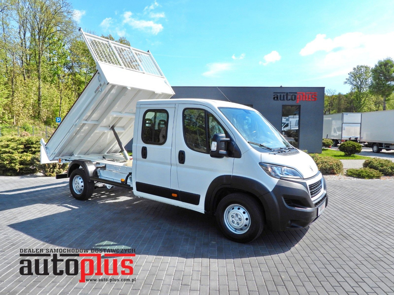 Peugeot BOXER KIPPER DOPPELKABINE DOKA 7 SITZE TEMPOMAT - Mažas savivartis, Komercinis automobilis su dviguba kabina: foto 1 Peugeot BOXER KIPPER DOPPELKABINE DOKA 7 SITZE TEMPOMAT - Mažas savivartis, Komercinis automobilis su dviguba kabina: foto 1