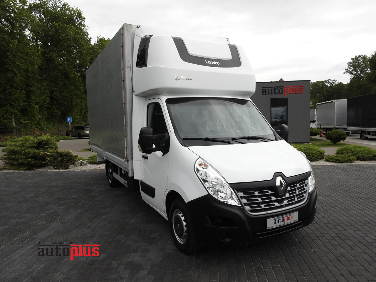 RENAULT MASTER TARPAULIN 10 PALLETS WEBASTO CRUISE CONTROL AIR CONDITIONING 170HP - Tentinis mikroautobusas: foto 1 RENAULT MASTER TARPAULIN 10 PALLETS WEBASTO CRUISE CONTROL AIR CONDITIONING 170HP - Tentinis mikroautobusas: foto 1