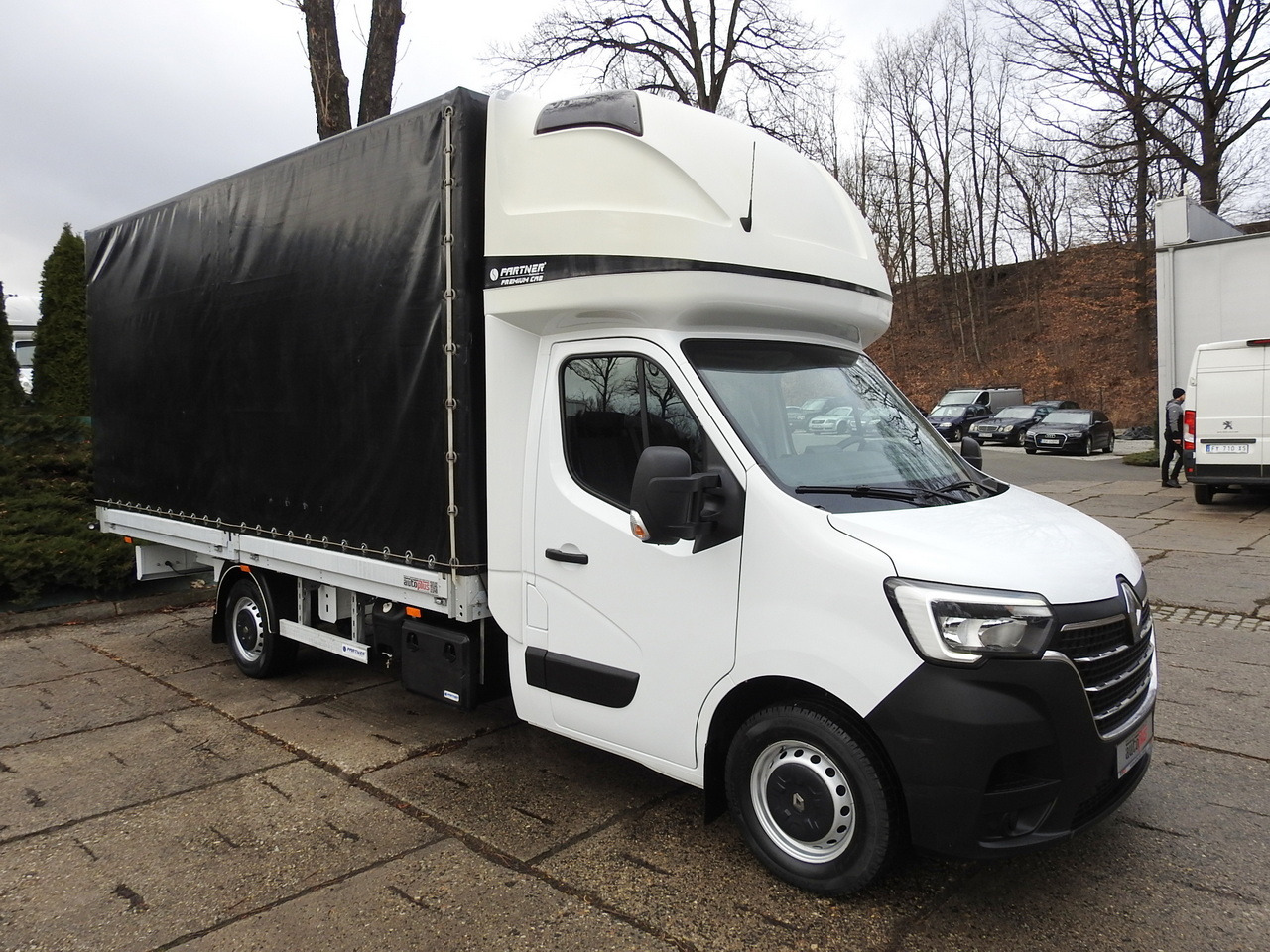 RENAULT MASTER TARPAULIN 10 PALLETS WEBASTO CRUISE CONTROL AIR CONDITIONING LED LIGHTS PNEUMATICS 165HP - Tentinis mikroautobusas: foto 4 RENAULT MASTER TARPAULIN 10 PALLETS WEBASTO CRUISE CONTROL AIR CONDITIONING LED LIGHTS PNEUMATICS 165HP - Tentinis mikroautobusas: foto 4