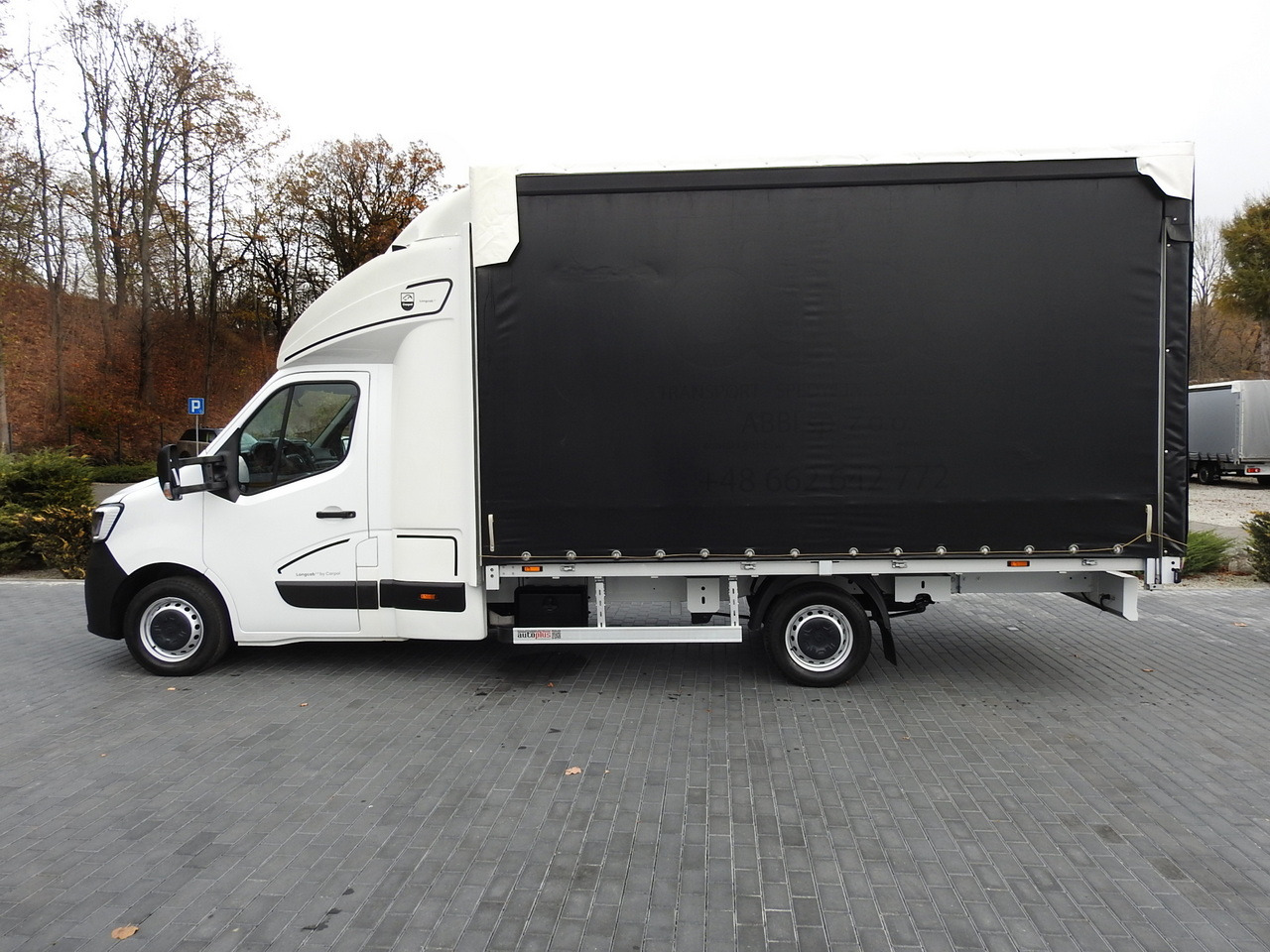Tentinis mikroautobusas RENAULT MASTER TARPAULIN 10 PALLETS WEBASTO CRUISE CONTROL AIR CONDITIONING LED LIGHTS PNEUMATICS 165HP: foto 9 Tentinis mikroautobusas RENAULT MASTER TARPAULIN 10 PALLETS WEBASTO CRUISE CONTROL AIR CONDITIONING LED LIGHTS PNEUMATICS 165HP: foto 9