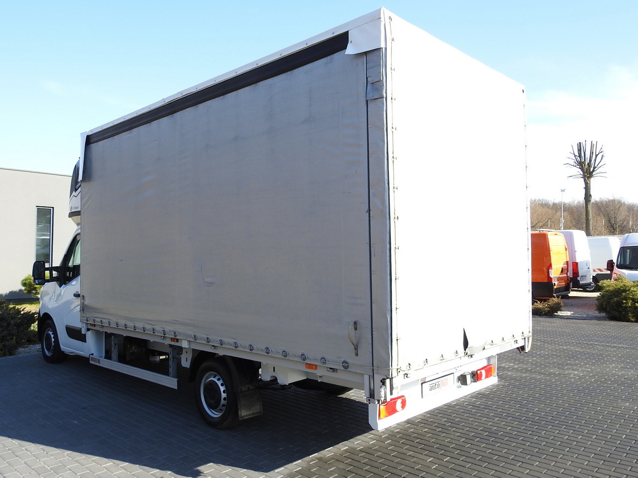 Tentinis mikroautobusas RENAULT MASTER  TARPAULIN 10 PALLETS WEBASTO CRUISE CONTROL LED LIGHTS PNEUMATICS AIR CONDITIONING  165HP: foto 10